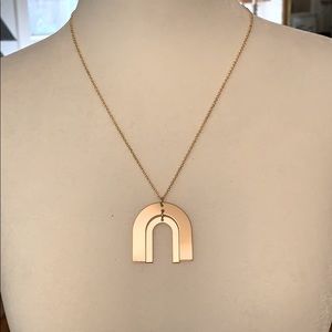 Wonder & Wander Rainbow Gold Necklace